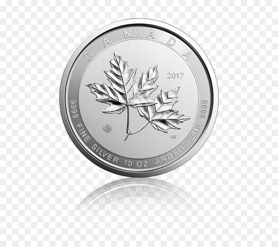 Kanada，Canadian Maple Leaf Silver PNG