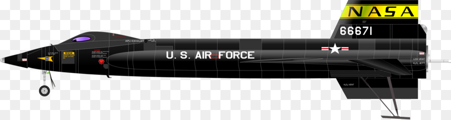 Rocketpowered Pesawat，Amerika Utara X15 PNG