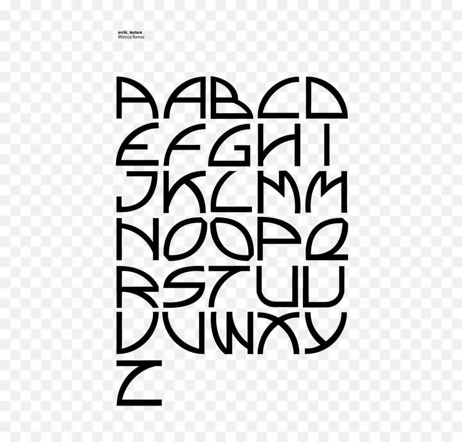 Tipografi，Alfabet PNG