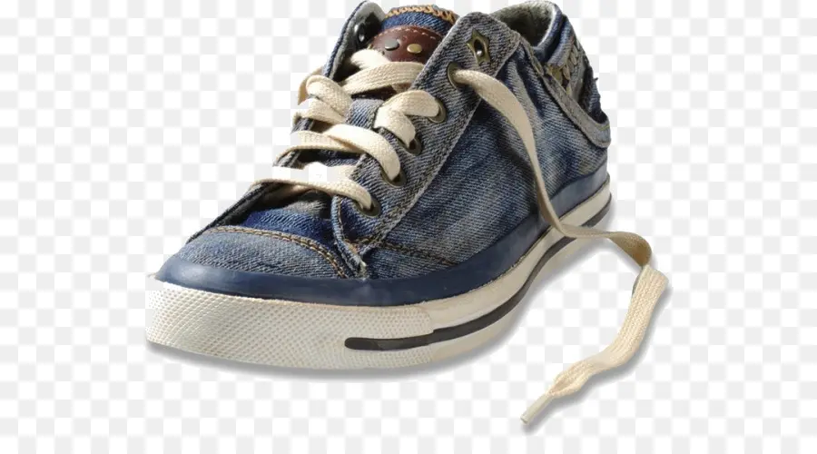 Sepatu Denim Biru，Sepatu Kets PNG