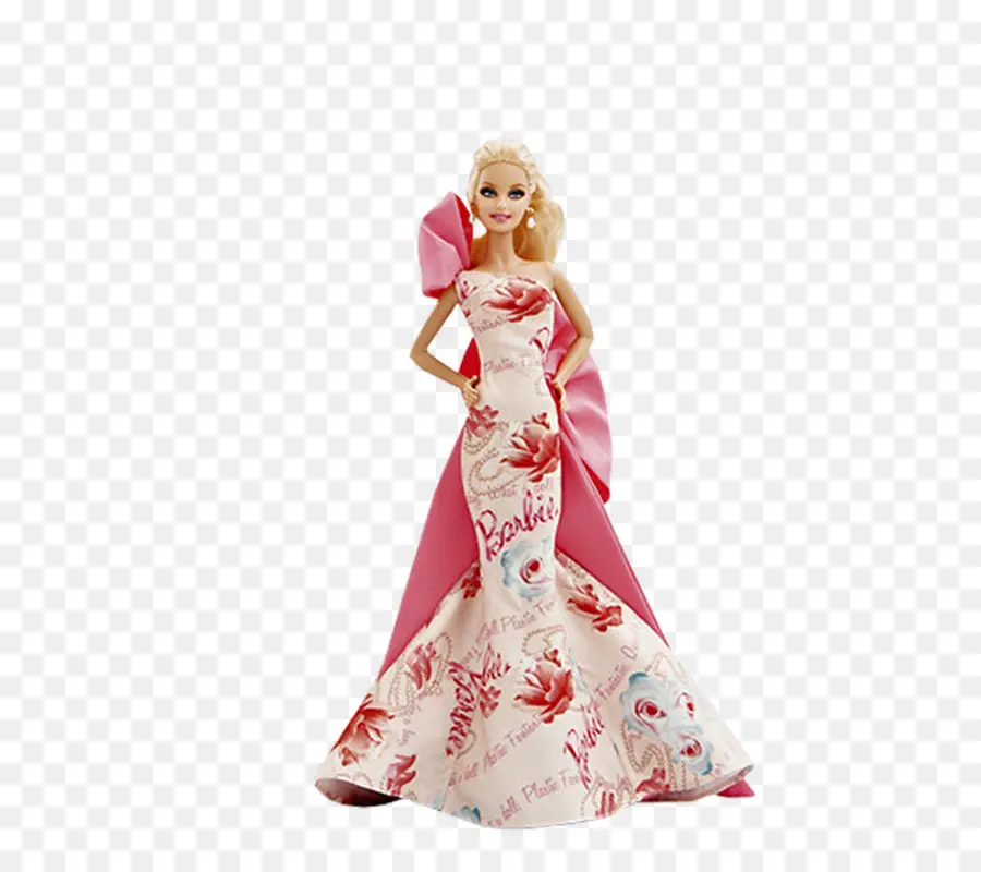 Boneka Barbie Berbaju Pink，Mode PNG