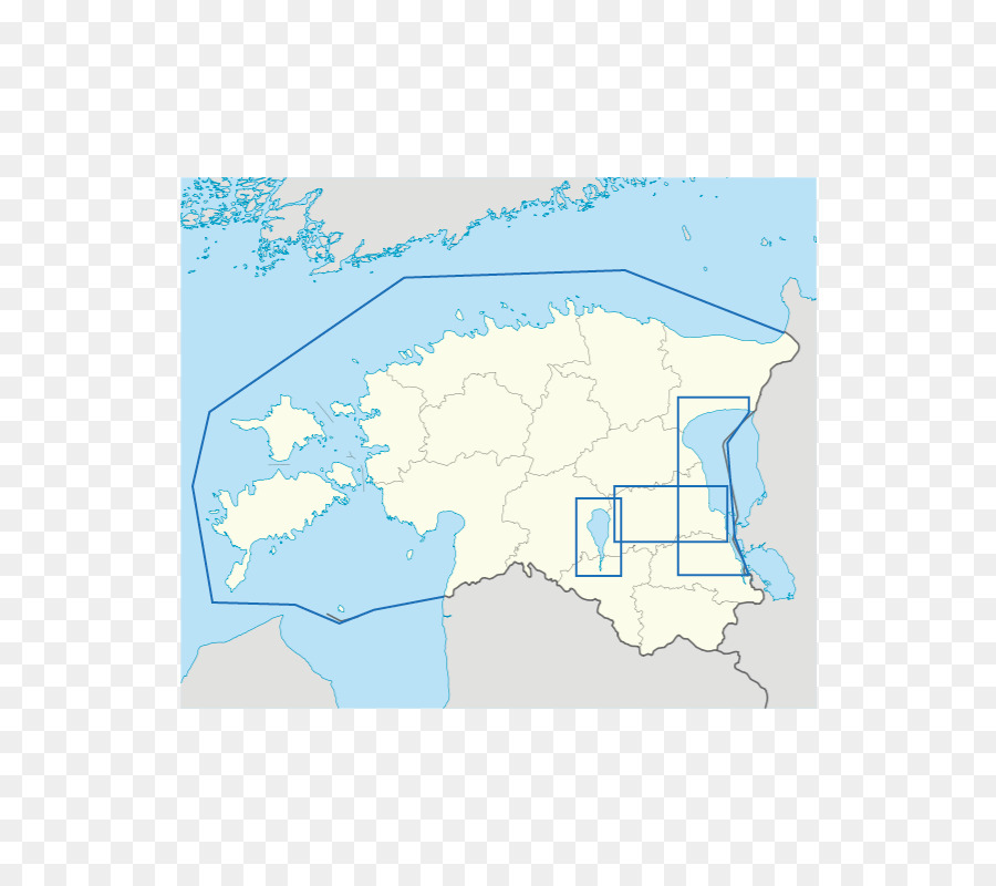 Estonia，Peta PNG
