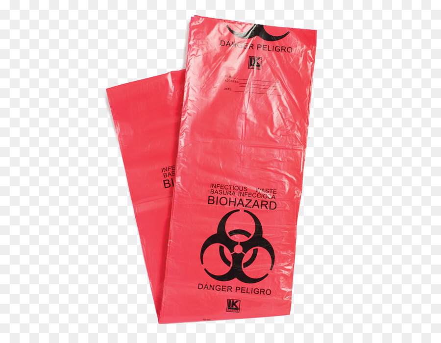 Tas Biohazard，Merah PNG