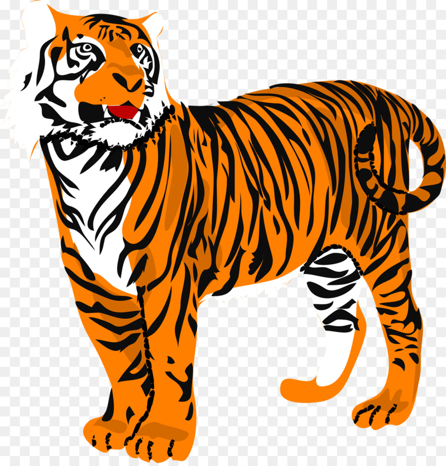 Harimau，Garis Garis PNG