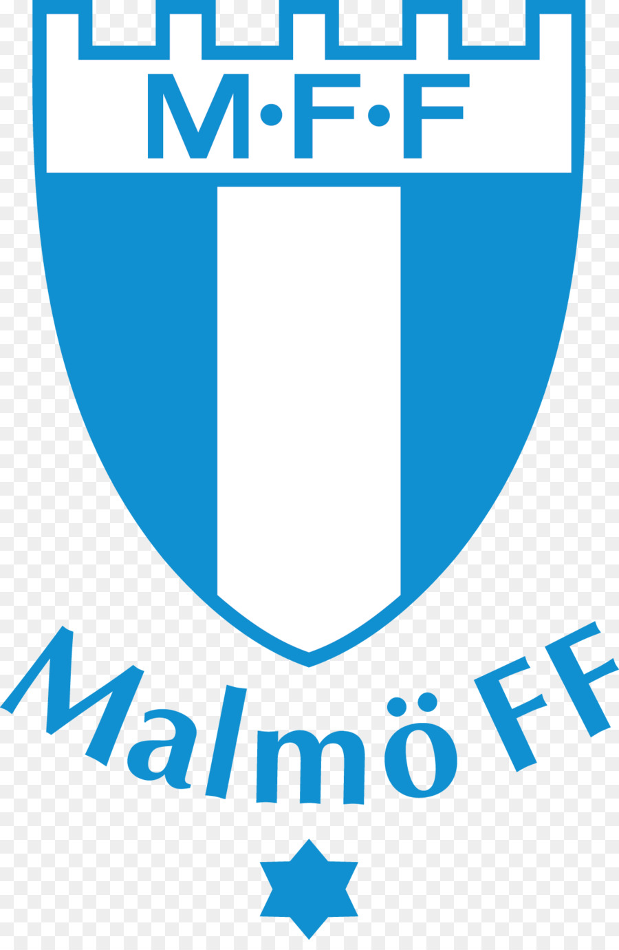 Logo Malmö Ff，Biru PNG