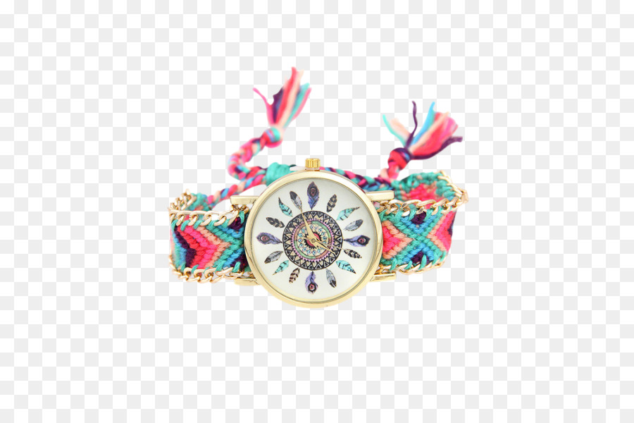 Jam Tangan Gelang，Berwarna Warni PNG