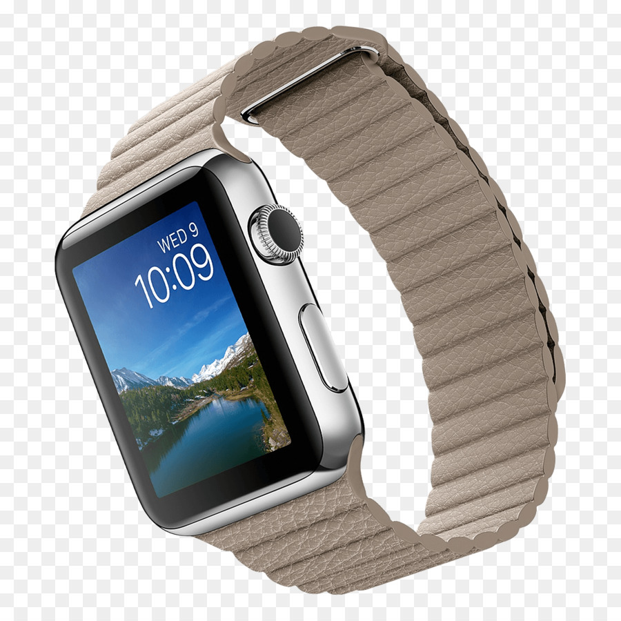 Apple Watch Seri 3，Stainless Steel PNG