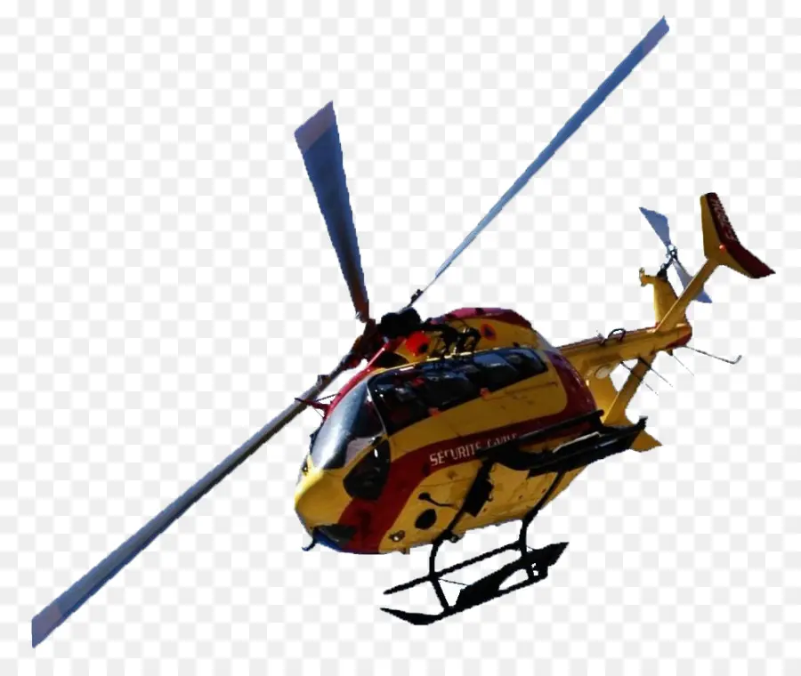 Helikopter，Kuning PNG