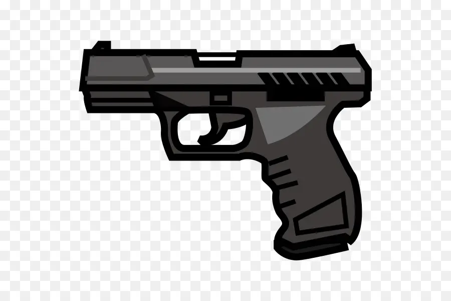 Senjata Hitam，Pistol PNG