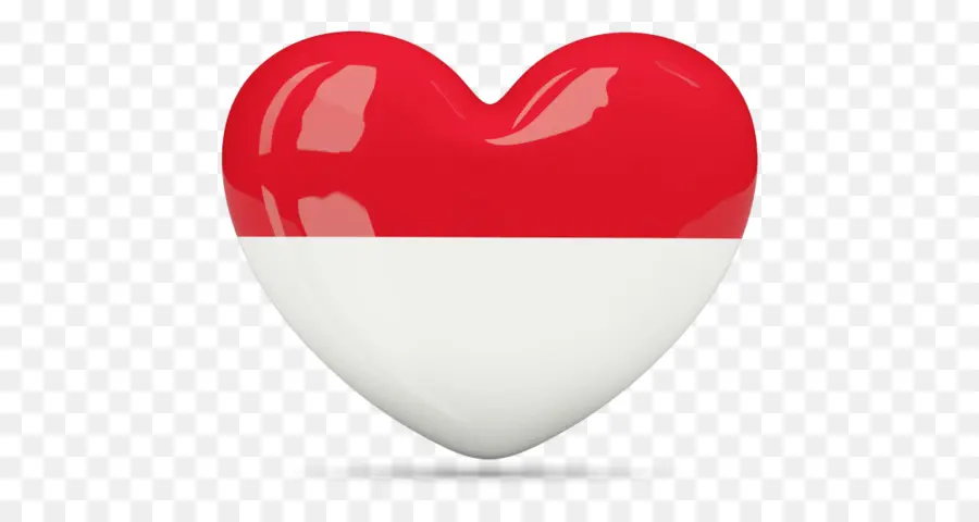 Indonesia，Bendera Monako PNG