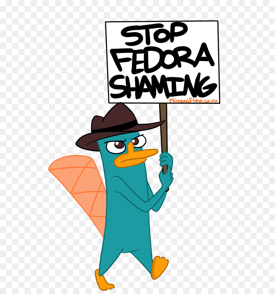 Perry The Platypus，Fedora PNG