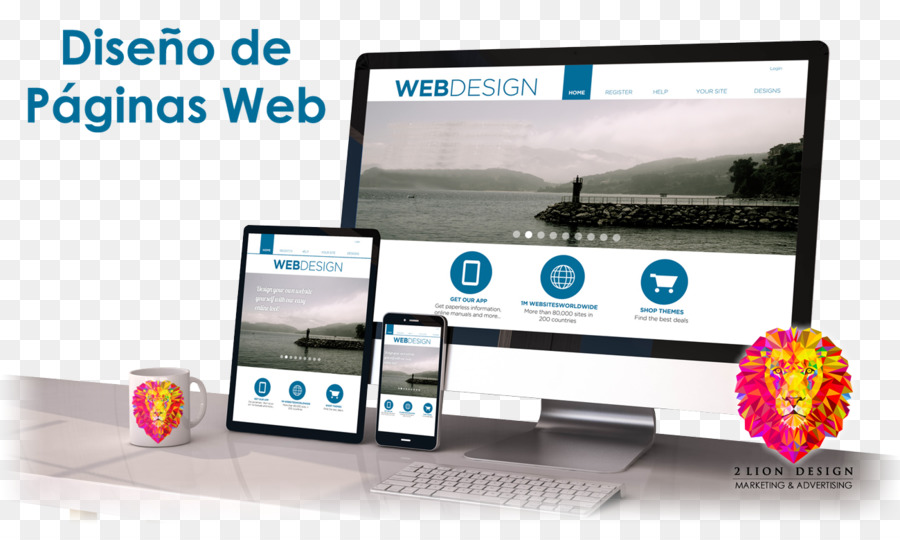 Pengembangan Web，Desain Web Responsif PNG