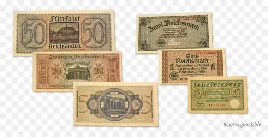 Uang Kertas Reichsmark，Uang PNG