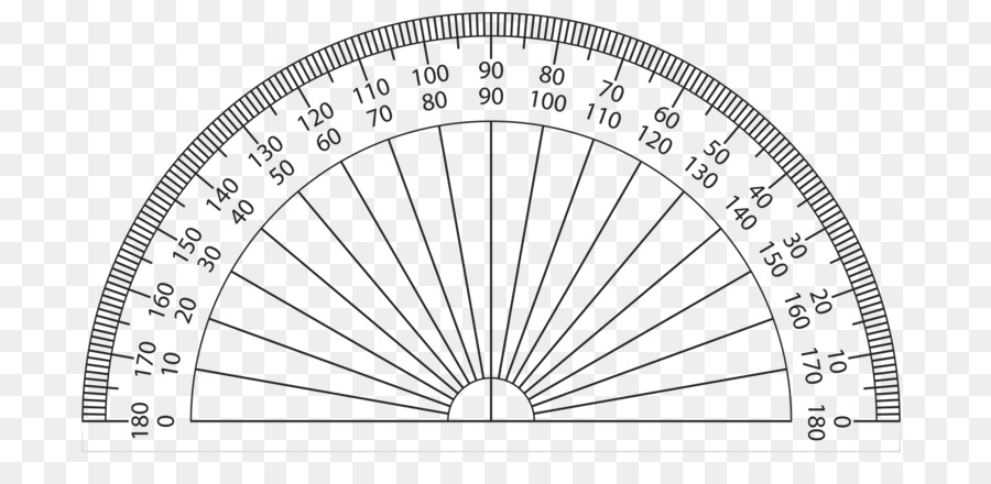 Gambar Vektor Matematika Busur Derajat Geometri Matematika  gambar  png