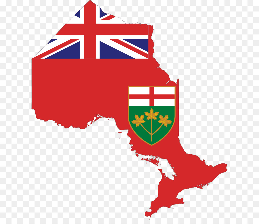 Peta Ontario，Bendera PNG