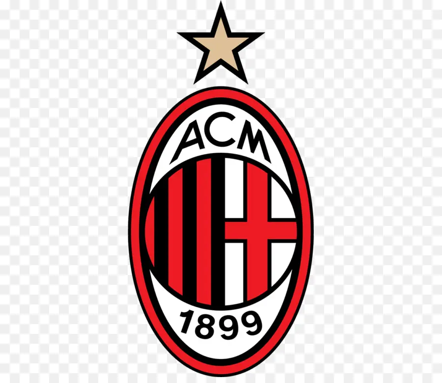 Logo Milan，Sepak Bola PNG