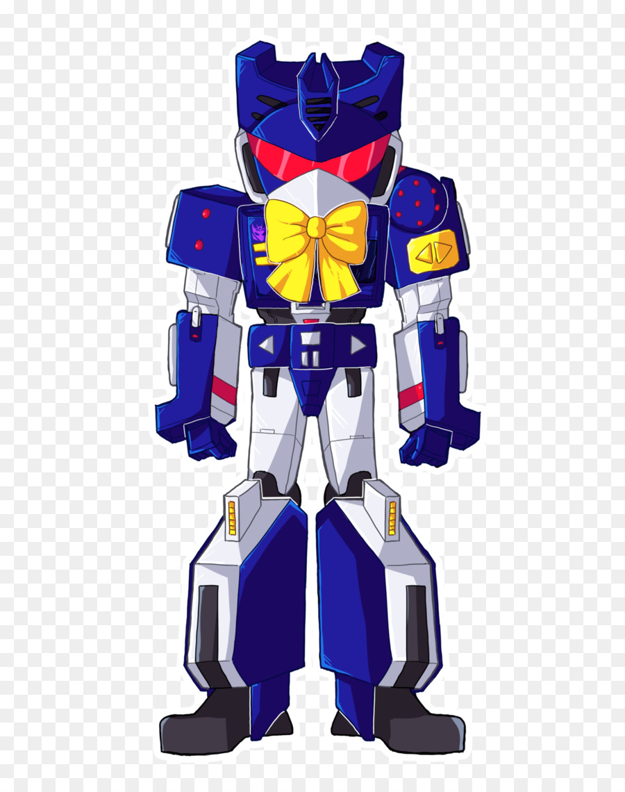 Robot，Biru Kobalt PNG