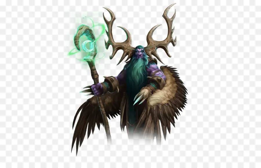 Druid Fantasi，Sihir PNG