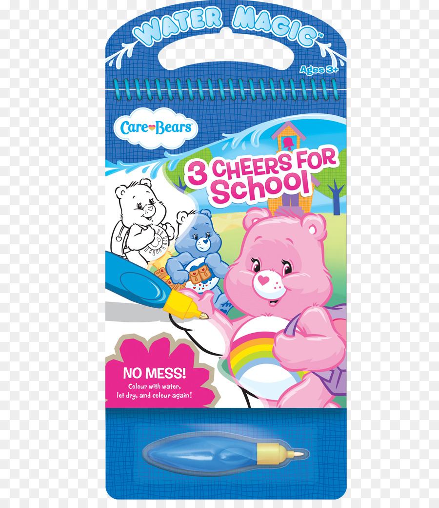 Air Ajaib Care Bears 3 Cheers Untuk Sekolah，Paperback PNG