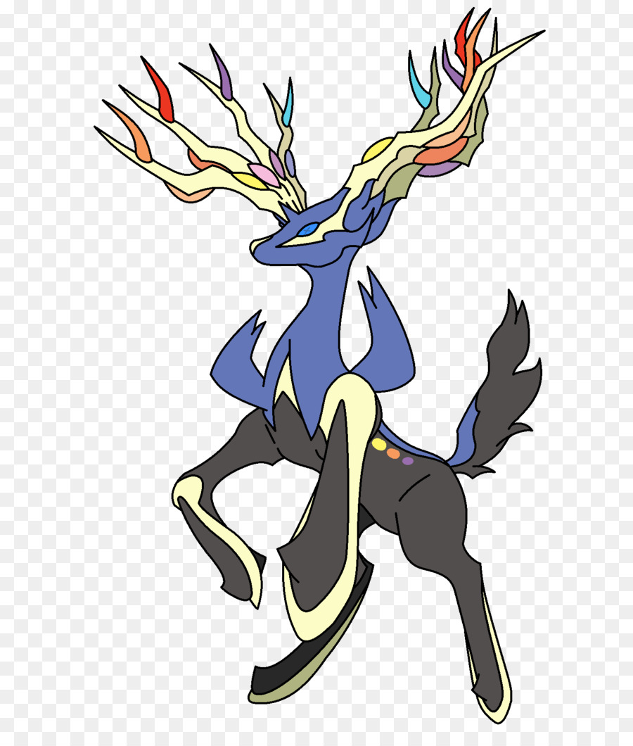 Xerneas，Pokemon PNG