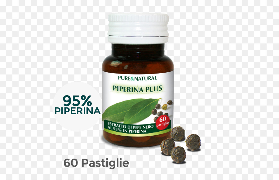 Suplemen Makanan，Piperine PNG