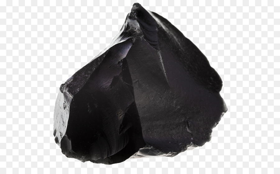 Batu Obsidian Hitam，Mineral PNG