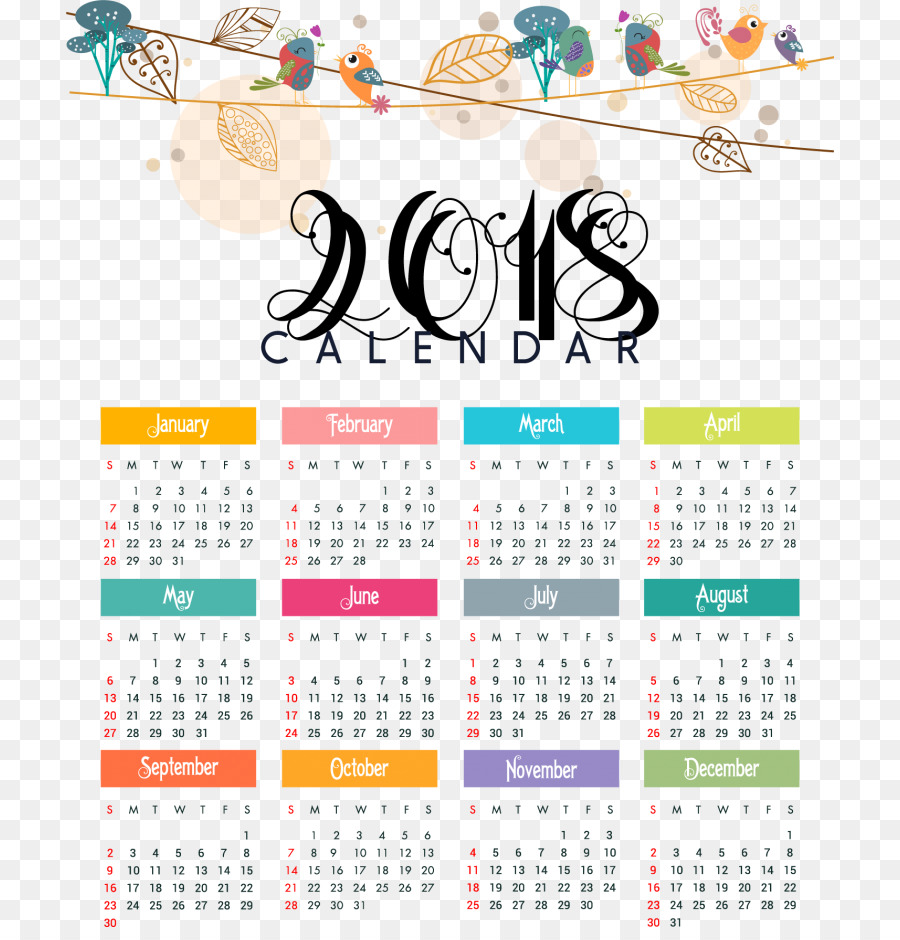 Kalender 2018，Tahun PNG