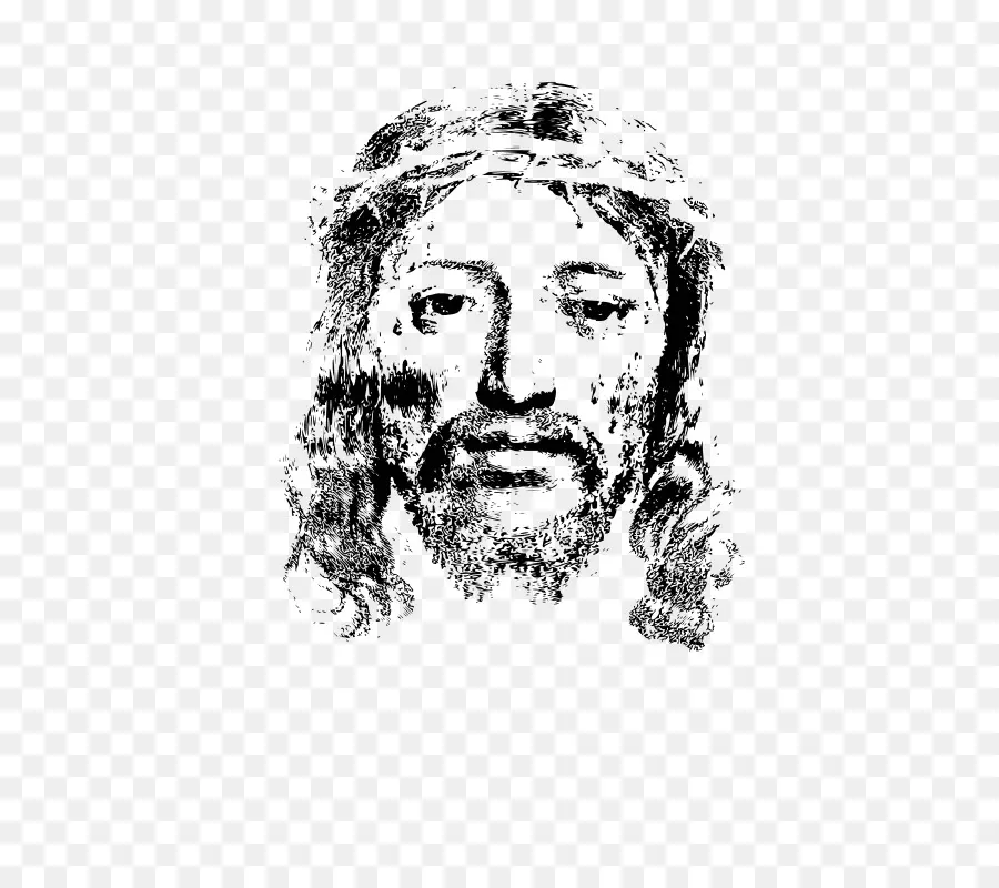 Yesus，Wajah Kudus Yesus PNG