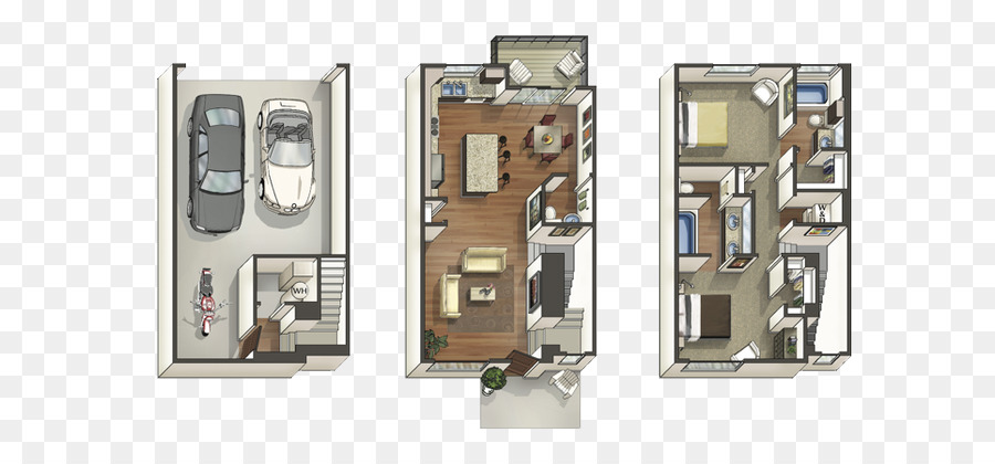 Kabupaten Ridgegate Apartemen，Denah PNG