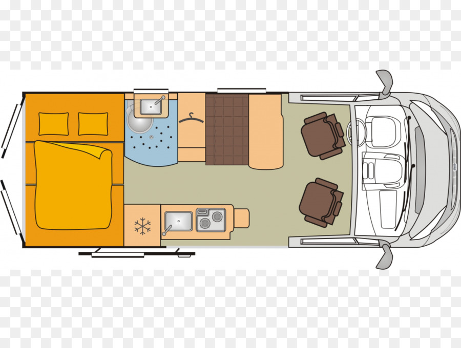 Interior Camper Van，Rv PNG