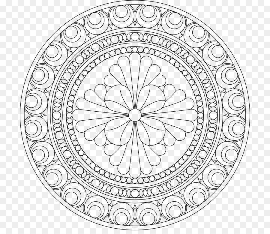 Mandala，Desain PNG