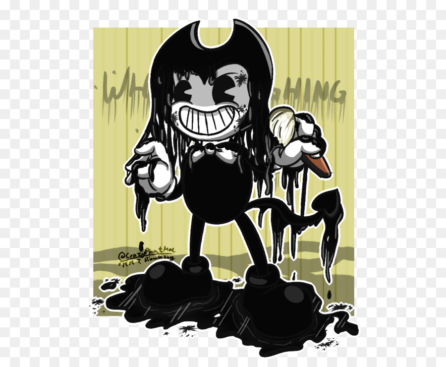 Bendy Dan Tinta Mesin，Gambar PNG