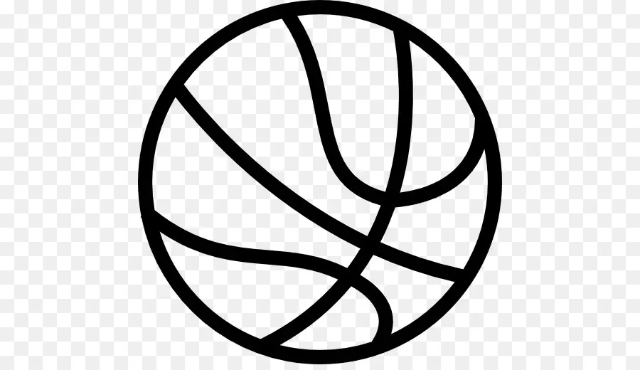 Basket，Garis Besar Dari Bola Basket PNG