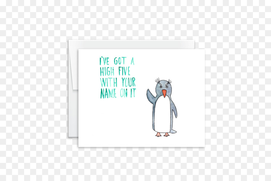 Penguin，Ucapan Kartu Catatan PNG