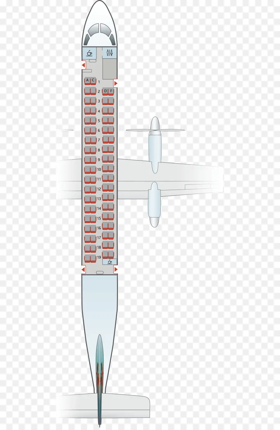Satu Dh4，Bombardier Dash 8 Q400 PNG