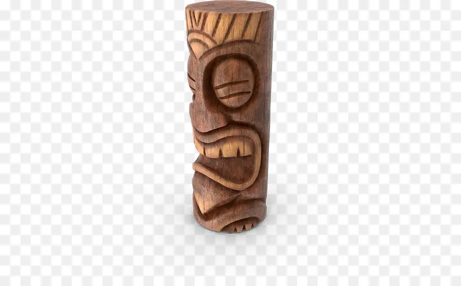 Tiki Kayu，Ukiran PNG