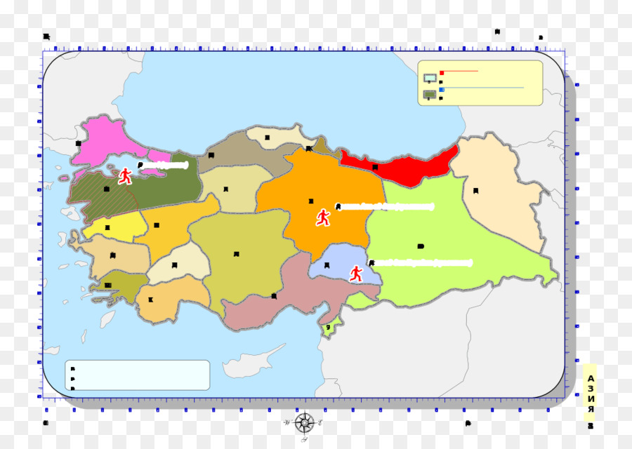Peta，Kekaisaran Nicea PNG