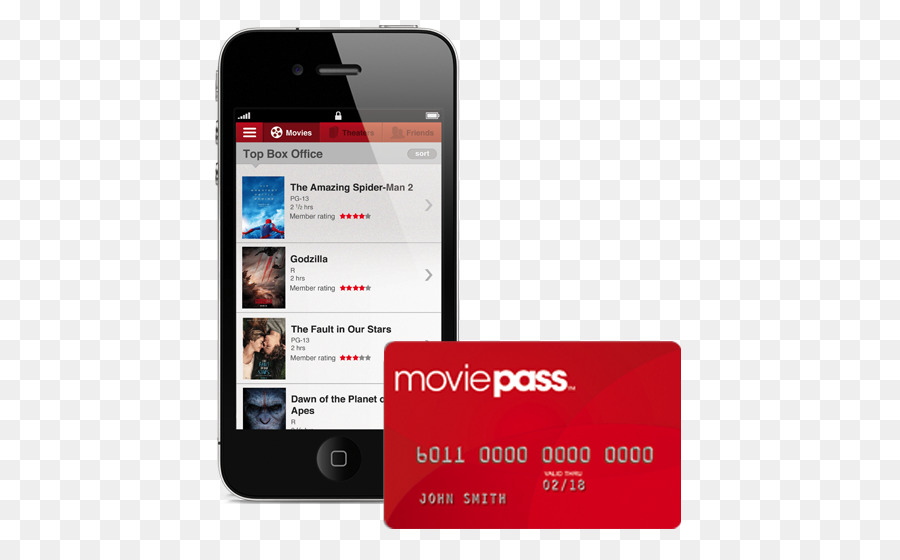 Moviepass，Kartu Kredit PNG