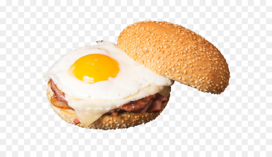 Burger Dengan Telur，Sandwich PNG