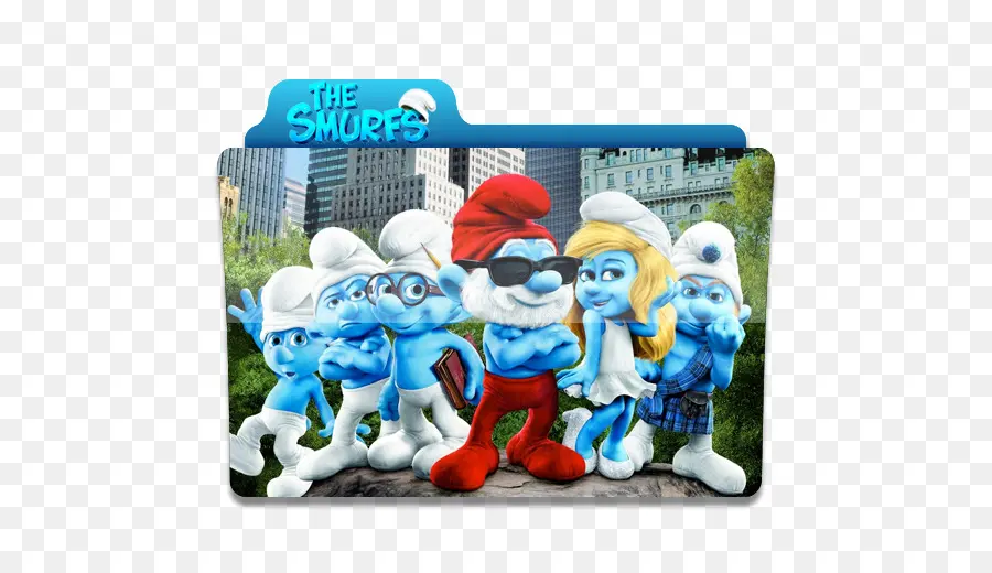 Smurf，Biru PNG