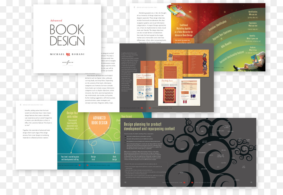 Desain Grafis，Desain Buku PNG