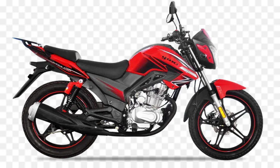 Sepeda Motor Merah，Kendaraan Roda Dua PNG