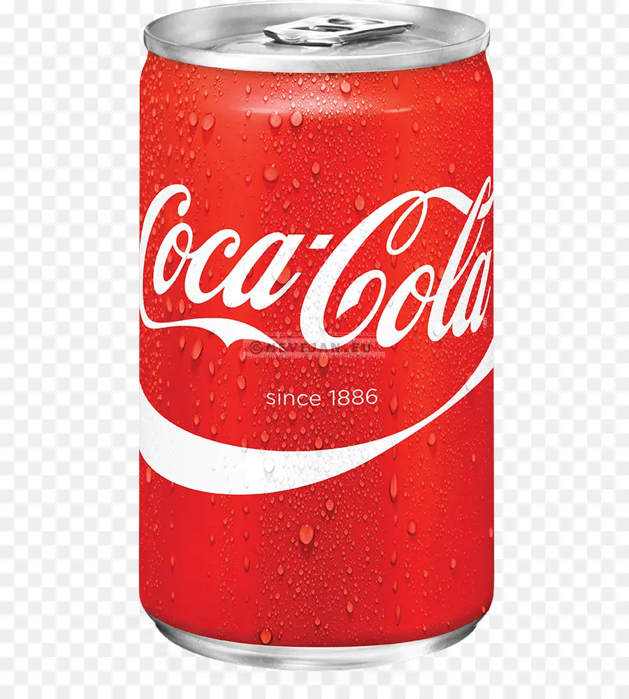 Kaleng Coca Cola，Soda PNG