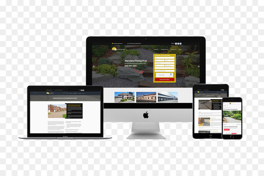 Desain Web Responsif，Agen Digital PNG