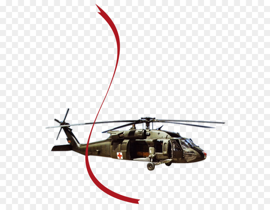 Sikorsky Uh60 Hitam Elang，Helikopter Rotor PNG