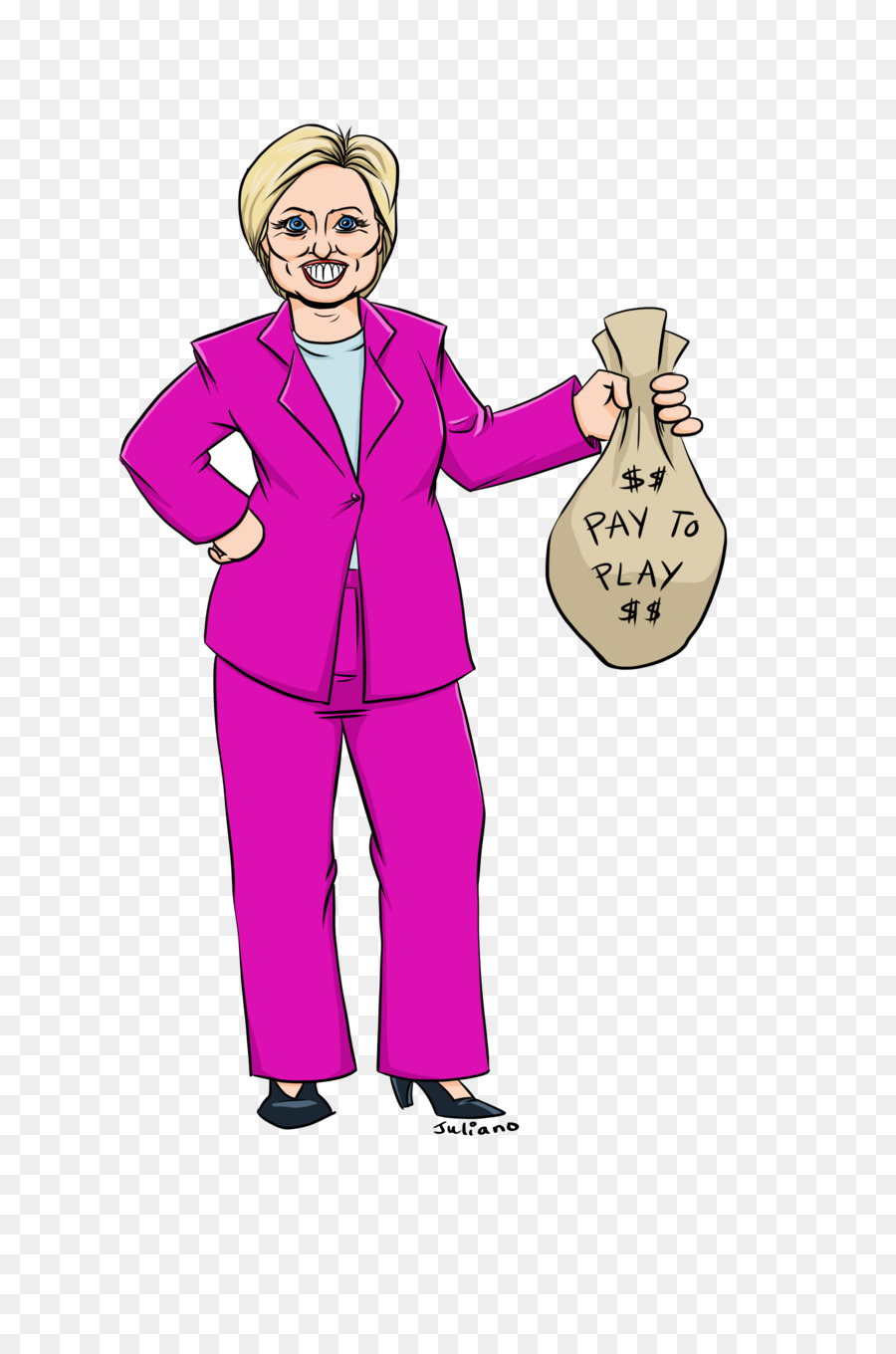 Hillary Clinton，Membayar Untuk Bermain PNG