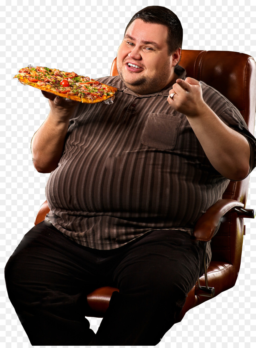 Pria Dengan Pizza，Makanan PNG