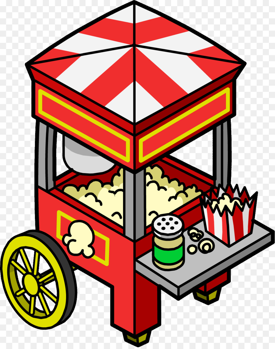 Popcorn，Club Penguin PNG