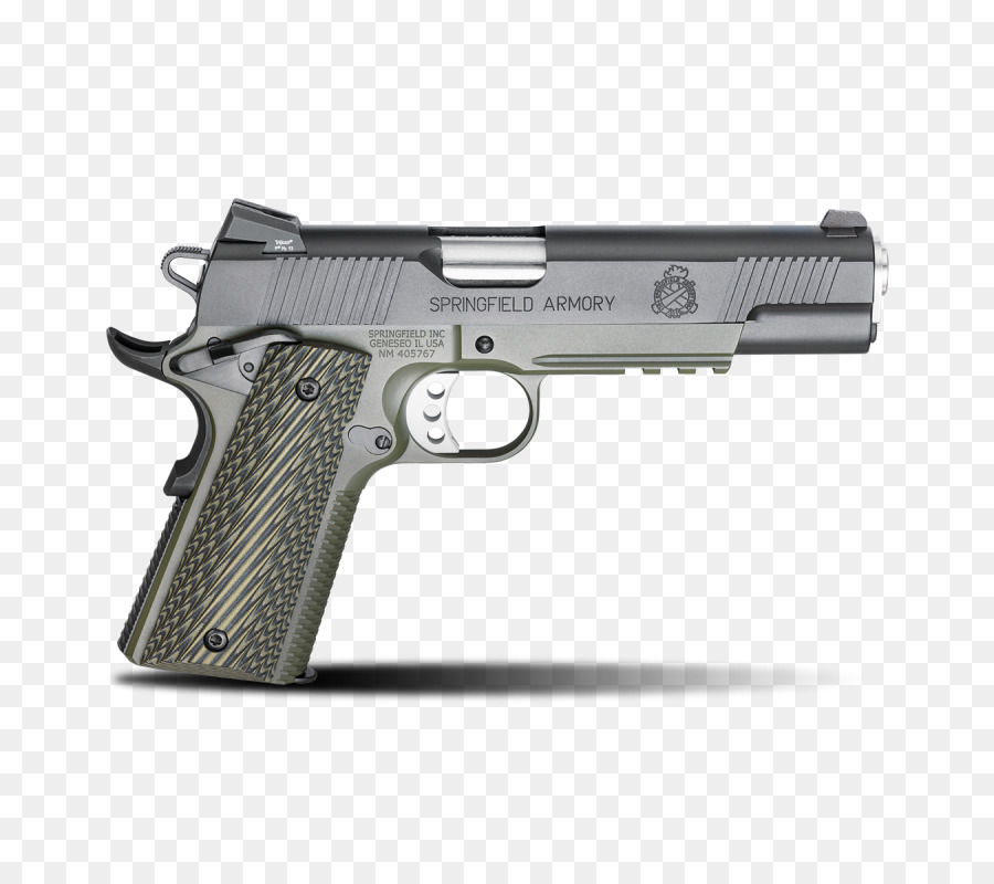 Springfield Gudang Persenjataan，M1911 Pistol PNG