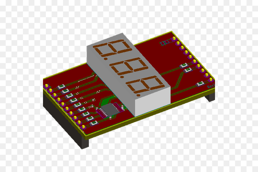 Modul Tampilan Digital，Sirkuit PNG